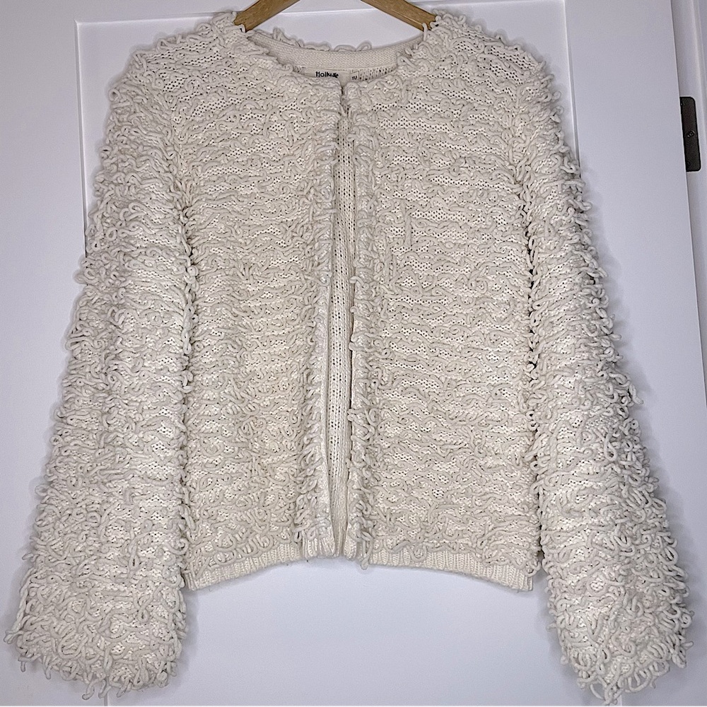 Holly Bracken Loop Sweater Cardigan vintage
